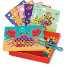 Brinquedo de Montar e Desmontar Educaplay Follow Beads