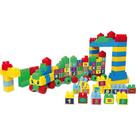 Brinquedo De Montar Trenzinho Alfabeto E Números - 128 Peças Com 80 Adesivos Brinquedo De Montar Trenzinho Alfabeto E Números - 128 Peças Com 80 Adesivos