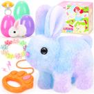 Brinquedo de Páscoa Plush Bunny CatchCute com sons, Walk & Wag Tail Brinquedo de Páscoa Plush Bunny CatchCute com sons, Walk & Wag Tail