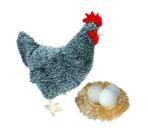 Brinquedo de pelúcia Adore 12 Standing Barbara The Hen