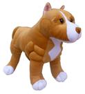 Brinquedo de Pelúcia Adore Plush Company - Boss, o Pit Bull (13cm) Brinquedo de Pelúcia Adore Plush Company - Boss, o Pit Bull (13cm)