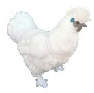 Brinquedo de pelúcia Adore Plush Company Silkie Chicken 12cm