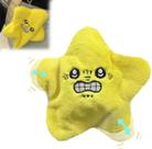 Brinquedo de pelúcia Angry Star Moving Amarelo 22cm