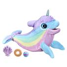 Brinquedo de pelúcia animatrônico interativo FurReal Wavy Narwhal