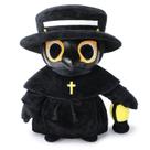 Brinquedo de pelúcia AULUDA Plague Doctor 35 cm com lâmpada para crianças e adultos