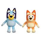 Brinquedo de Pelúcia Bluey & Bingo - Pacote com 2 Mini Pelúcias
