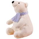 Brinquedo de pelúcia, boneca de urso polar, urso branco de pelúcia