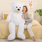 Brinquedo de pelúcia branco Giant Teddy Bear Tezituor 150 cm para todas as idades