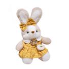 Brinquedo de pelúcia Bunny Doll, desenho animado, coelho, amarelo, 25 cm Brinquedo de pelúcia Bunny Doll, desenho animado, coelho, amarelo, 25 cm