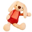 Brinquedo de pelúcia Bunny Doll, macio, 50 cm, desenho animado, coelho, listrado vermelho