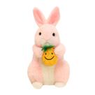 Brinquedo de pelúcia Bunny Pink Harvest com design de abacaxi de 22 cm