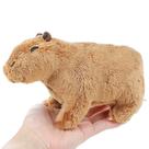 Brinquedo de pelúcia Capivara Rodent Animal Cartoon Super Soft 17 cm Brinquedo de pelúcia Capivara Rodent Animal Cartoon Super Soft 17 cm