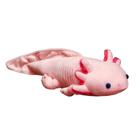 Brinquedo de pelúcia Cartoon Axolotl, salamandra recheada 40cm