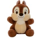 Brinquedo de pelúcia Cute Chipmunk Kiki and Didi Cartoon Almofada marrom