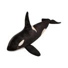 Brinquedo De Pelúcia De Orca Preta Realista, Animal Marinho Para Presente De Aniversário Para