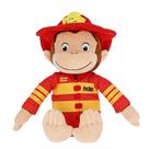 Brinquedo de pelúcia de pelúcia KIDS PREFERIDO Curious George Fireman