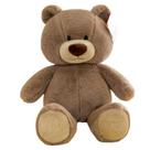 Brinquedo de pelúcia, desenho animado de boneca de urso de pelúcia, animal marrom macio de 35 cm
