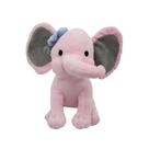 Brinquedo de pelúcia, desenho animado, elefante rosa, 25 cm em algodão e pelúcia Brinquedo de pelúcia, desenho animado, elefante rosa, 25 cm em algodão e pelúcia