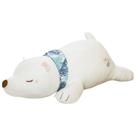 Brinquedo de pelúcia, desenho animado, urso polar, boneca macia de pelúcia, 60 cm