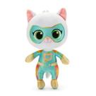 Brinquedo de pelúcia DISNEY STORE SuperKitties Bitsy com traços bordados