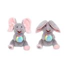 Brinquedo De Pelúcia Elefante Interativo Musical Cantante Para Bebês, Presente Para Treinamento De Brinquedo De Pelúcia Elefante Interativo Musical Cantante Para Bebês, Presente Para Treinamento De