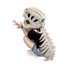 Brinquedo De Pelúcia Esqueleto De Dinossauro 2025 Engraçado Chapéu De Cosplay De Parque De