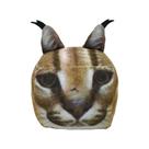 Brinquedo de pelúcia Floppa Big Floppa Cartoon Cat para crianças e adultos