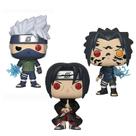 Brinquedo de pelúcia Funko Pop Naruto Itachi Uchiha Mantra Sasuke Kakas