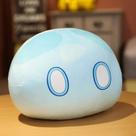 Brinquedo de pelúcia Genshin Slime Monster de 11,8” Boneca de pelúcia Genshin Impact Plushie Travesseiro macio adereços de cosplay para fãs de jogos Decoração de lembrancinhas de festa Presente de aniversário (água)