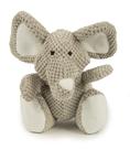 Brinquedo de Pelúcia GoDog Checkers Elephant para Cães - Com Squeaker