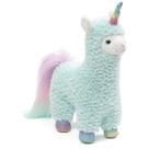 Brinquedo de pelúcia GUND Cotton Candy Llamacorn Unicórnio azul/arco-íris 28 cm Brinquedo de pelúcia GUND Cotton Candy Llamacorn Unicórnio azul/arco-íris 28 cm