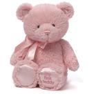 Brinquedo de pelúcia GUND My First Teddy Bear para bebês rosa 25 cm