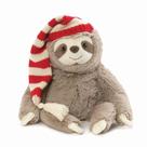 Brinquedo de pelúcia GUND Sammy The Sloth de 15 polegadas com chapéu para crianças a partir de 1 ano