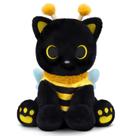 Brinquedo de pelúcia Hagusahuo Cat Bee de 20 cm com roupa de abelha, presente infantil Brinquedo de pelúcia Hagusahuo Cat Bee de 20 cm com roupa de abelha, presente infantil