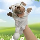 Brinquedo de pelúcia Hand Puppet Easfan Puppy Soft Animal para crianças de 32 cm