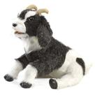 Brinquedo de pelúcia Hand Puppet Folkmanis Goat para bebês e crianças