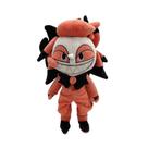 Brinquedo de pelúcia Hazbin Hotel Clown 30 cm, recheado macio, laranja