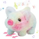 Brinquedo de pelúcia Hopearl Walking Piggy Pet Interactive Crawling Pig