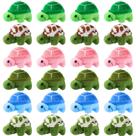 Brinquedo de pelúcia HyDren Small Turtle Plush, 24 unidades para crianças