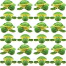 Brinquedo de pelúcia HyDren Small Turtle Plush de 8 cm para crianças, 24 unidades