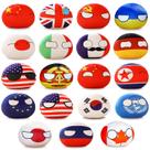 Brinquedo de pelúcia Idyllicallyser Country Balls 10 cm, 19 peças, presente para crianças Brinquedo de pelúcia Idyllicallyser Country Balls 10 cm, 19 peças, presente para crianças