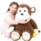 Brinquedo de pelúcia IKASA Giant Monkey 30cm para crianças