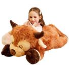 Brinquedo de pelúcia IKASA Giant Scottish Highland Cow