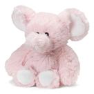 Brinquedo de pelúcia Intelex Warmies Microwavable Jr. Elefante rosa