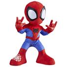 Brinquedo de pelúcia interativo Marvel Dance 'N Crawl Spidey para crianças a partir de 3 anos