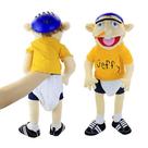 Brinquedo de pelúcia Jeffy Cosplay com chapéu Jeffy Hand Puppet 58 cm Brinquedo de pelúcia Jeffy Cosplay com chapéu Jeffy Hand Puppet 58 cm