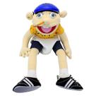 Brinquedo de pelúcia Jeffy Hand Puppet Game com chapéu Jeffy 58 cm