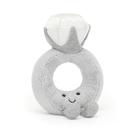 Brinquedo de pelúcia Jellycat Amuseables Diamond Ring, presente de casamento de 20 cm