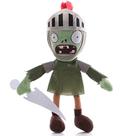 Brinquedo de pelúcia JHESAO PVZ Plants vs Zombies Knight Zombie 30cm