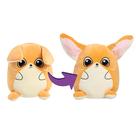 Brinquedo de pelúcia Just Play Flipeez Jinx Fox de 11 polegadas para crianças a partir de 3 anos